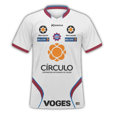 Camisa Kanxa Caxias II 2012 c/nº